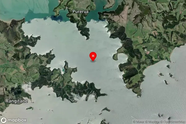 Te Puna Inlet,Northland Satellite Map