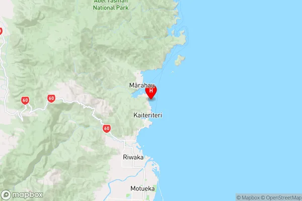 Towers Bay,Tasman Region Map