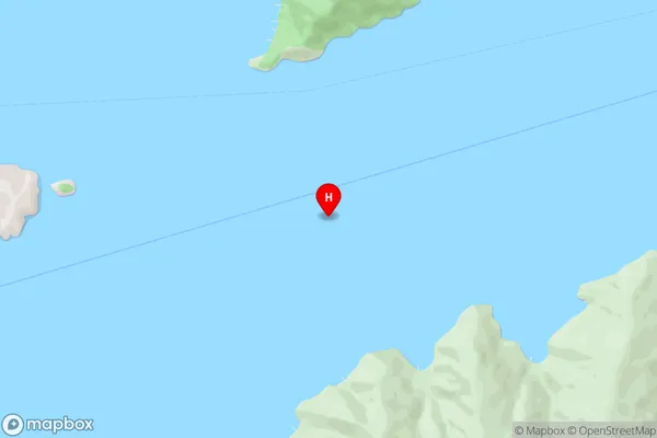 Queen Charlotte Sound / Totaranui,Marlborough Area Map