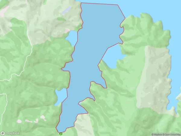South Arm, Marlborough Polygon Area Map