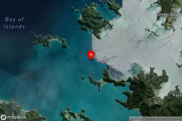 Te Rawhiti Inlet,Northland Satellite Map