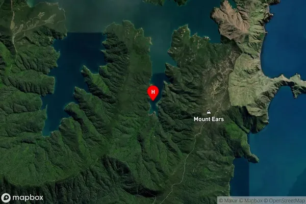 Wells Bay,Marlborough Satellite Map