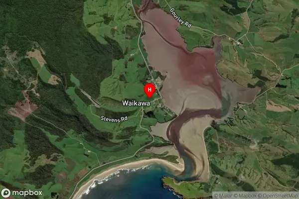 Waikawa,Southland Satellite Map