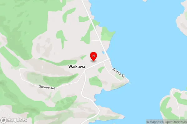 Waikawa,Southland Area Map