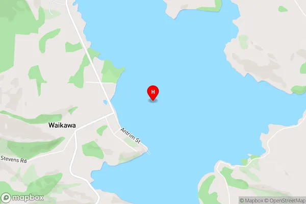 Waikawa Harbour,Southland Area Map