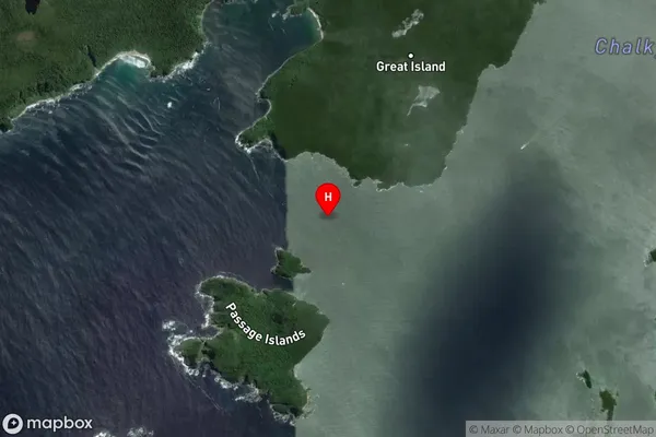 Return Channel,Southland Satellite Map