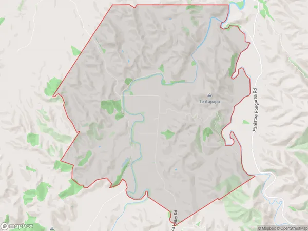 Kaitawa, Manawatu-Wanganui Polygon Area Map