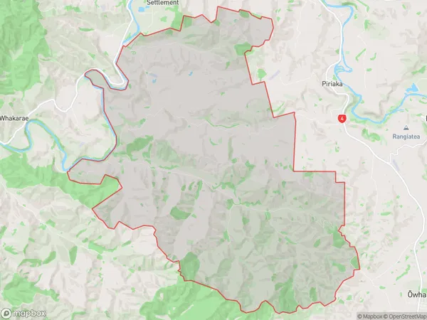 Hikumutu, Manawatu-Wanganui Polygon Area Map