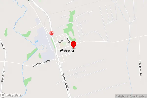 Waharoa,Waikato Area Map