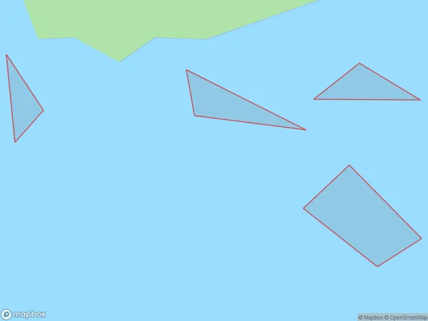 Totara Rocks, Tasman Polygon Area Map
