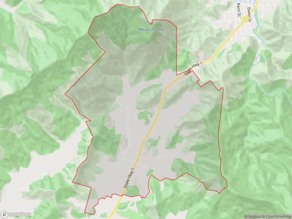 ZipCode 8247 Map for Mount Pleasant