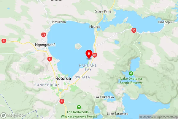 Te Karamuramu Bay,Bay of Plenty Region Map