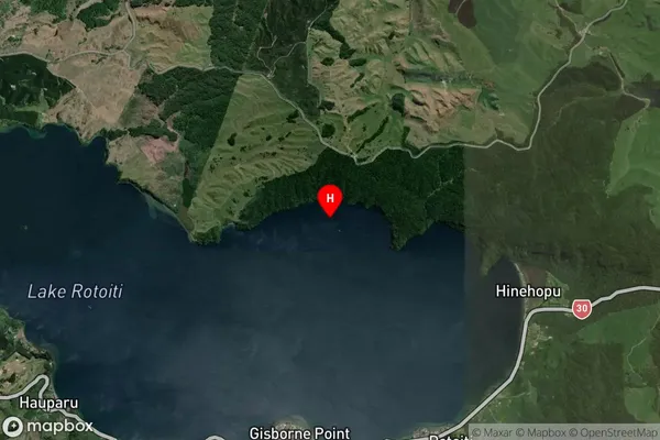 Te Kopiha Bay,Bay of Plenty Satellite Map