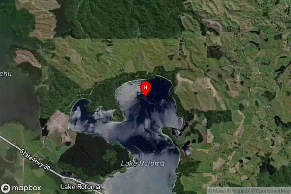 Otumarokura Bay,Bay of Plenty Satellite Map