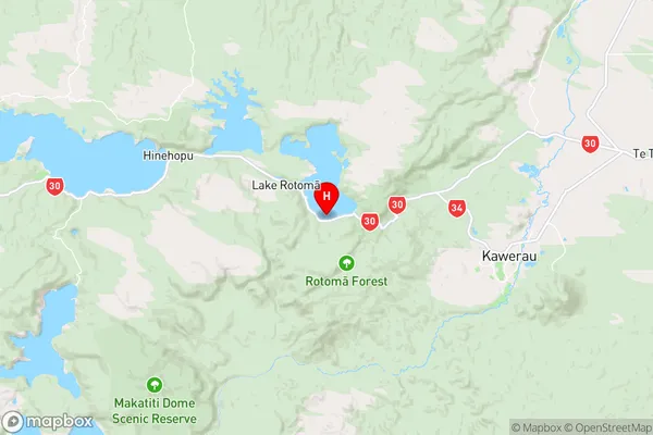 Te Oneroa Bay,Bay of Plenty Region Map