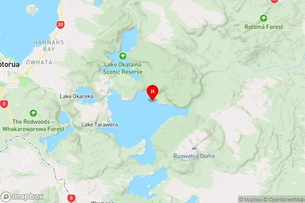 Ngahereta Bay,Bay of Plenty Region Map