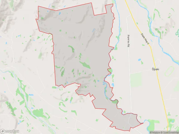 Matahiwi, Wellington Polygon Area Map