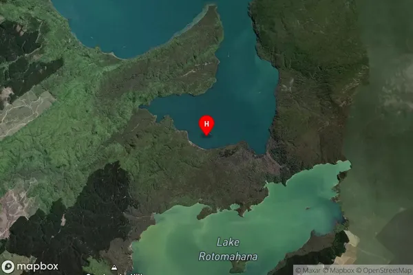 Te Rata Bay,Bay of Plenty Satellite Map