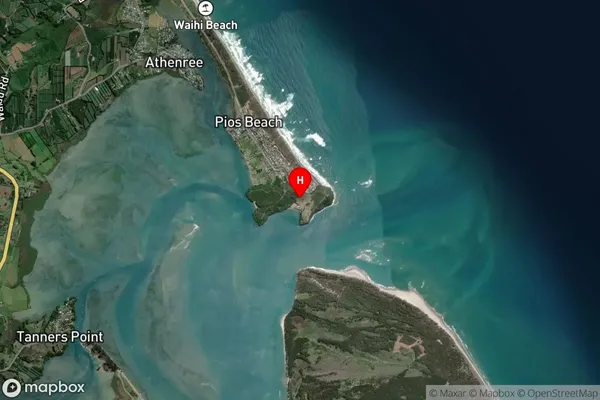 Bowentown,Bay of Plenty Satellite Map