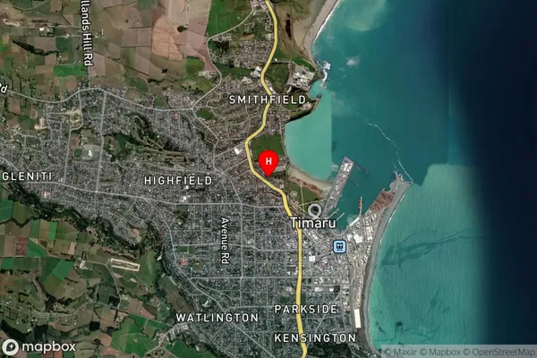 Maori Hill,Canterbury Satellite Map