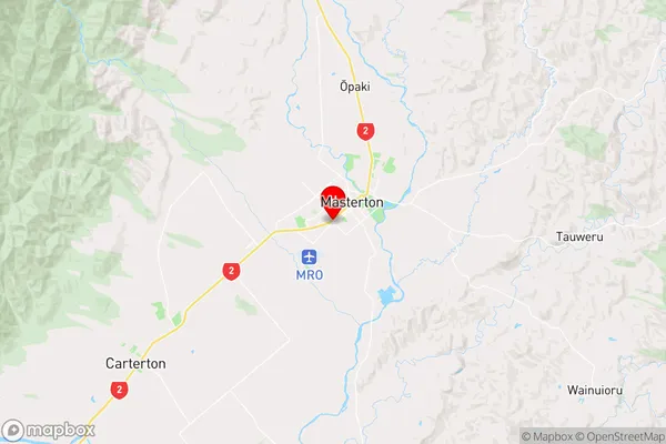 Kuripuni,Wellington Region Map