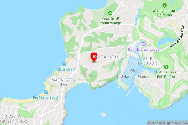 Matakatia,Auckland Area Map