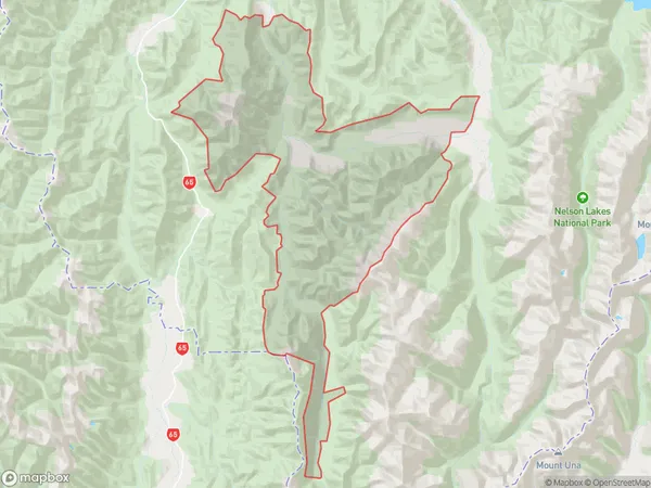 Matakitaki, Tasman Polygon Area Map