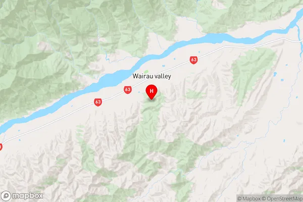 Lansdowne,Marlborough Region Map