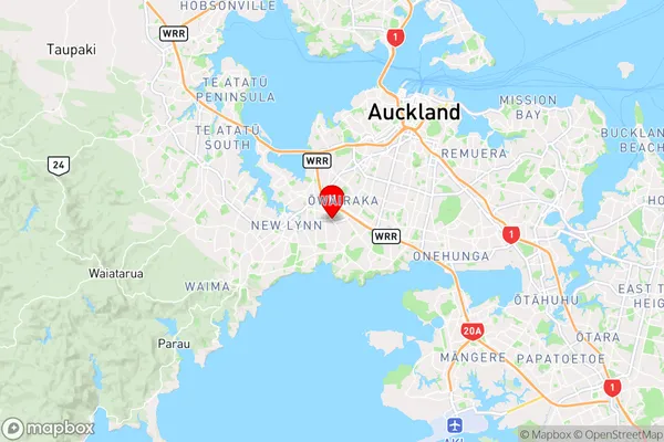 New Windsor,Auckland Region Map