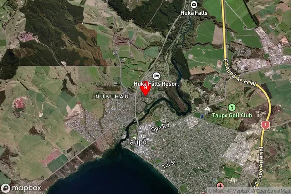 Rangatira Park,Waikato Satellite Map