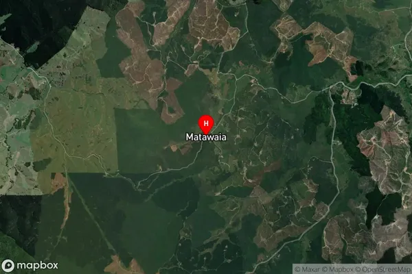 Matawaia,Northland Satellite Map