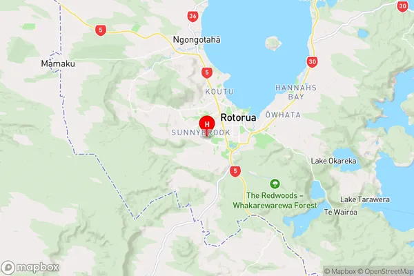 Pomare,Bay of Plenty Region Map