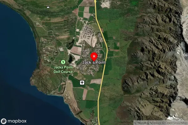 Jacks Point,Otago Satellite Map