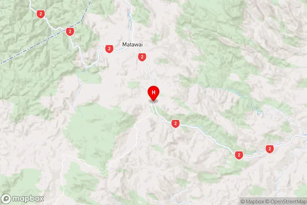 Rakauroa,Gisborne Region Map