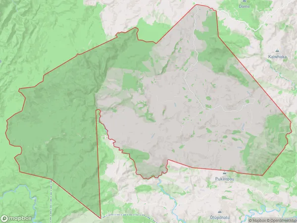 Wharekopae, Gisborne Polygon Area Map