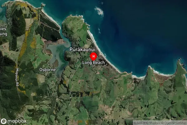 Long Beach,Otago Satellite Map