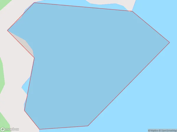 South East Bay, Otago Polygon Area Map