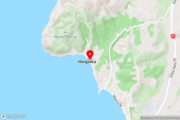 Hongoeka,Wellington Area Map