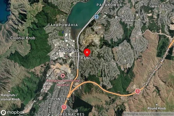 Ranui,Wellington Satellite Map