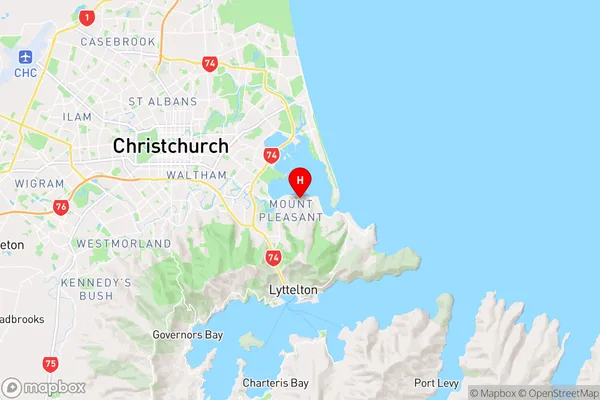 McCormacks Bay,Canterbury Region Map