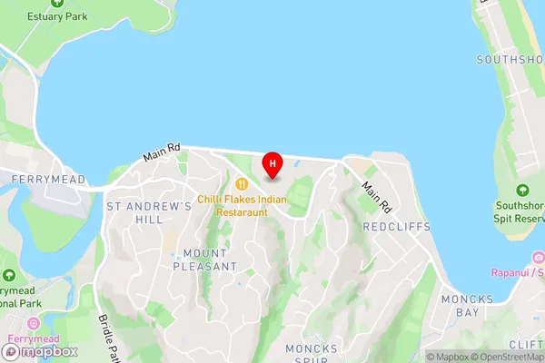 McCormacks Bay,Canterbury Area Map