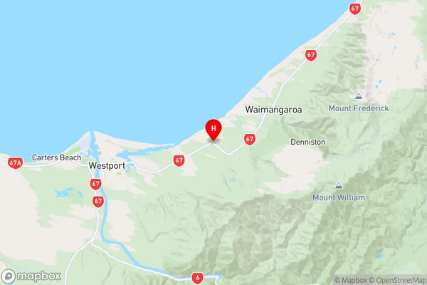 Fairdown,West Coast Region Map