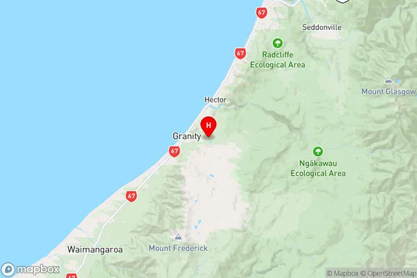 Millerton,West Coast Region Map