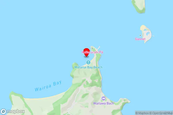 Mataitai Bay,Auckland Area Map