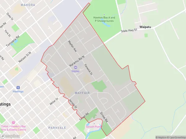 ZipCode 4159 Map for Mayfair