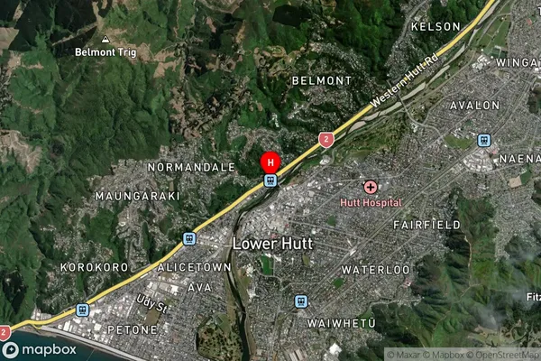 Melling,Wellington Satellite Map