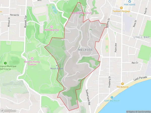 ZipCode 6242 Map for Melrose