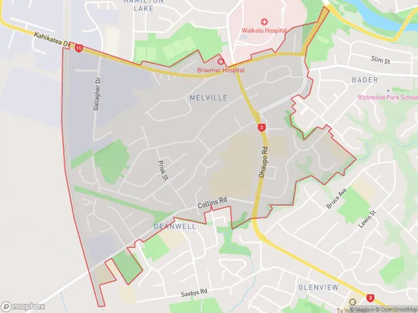 ZipCode 3245 Map for Melville