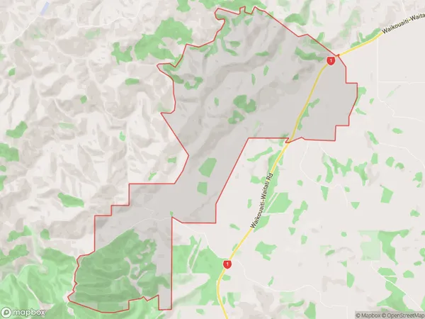 Merton, Otago Polygon Area Map