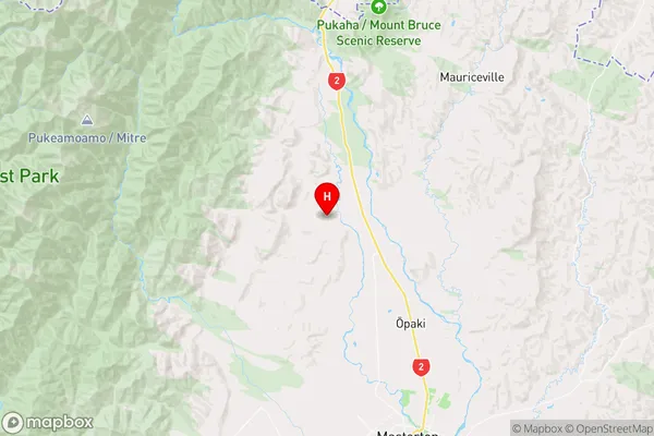 Mikimiki,Wellington Region Map